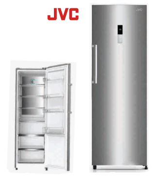 JVC 450L Upright Single Door Fridge WG - NRFL - 45Z5S - Shopping4Africa