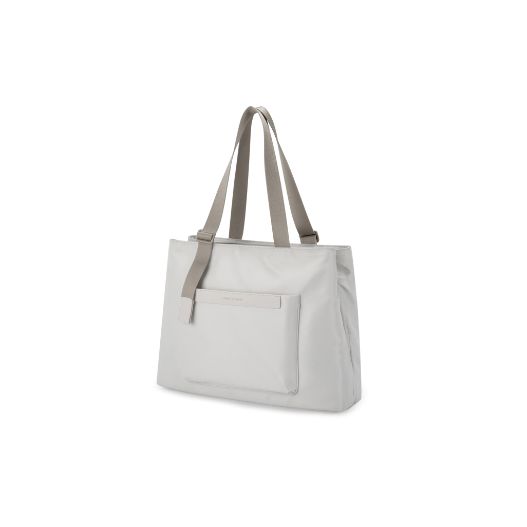 Kingsons Echo Ladies 15.6 inch Laptop Tote Bag Beige - Shopping4Africa