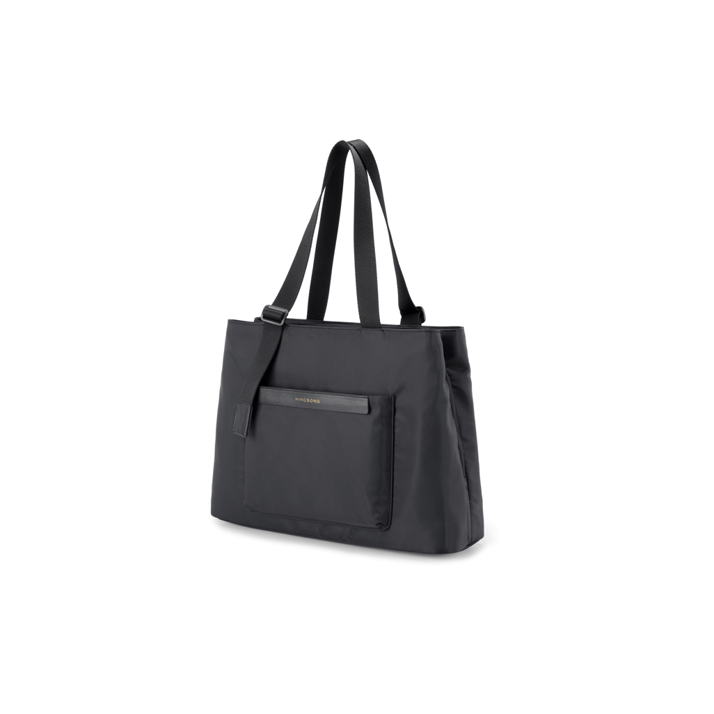 Kingsons Echo Ladies 15.6 inch Laptop Tote Bag Black - Shopping4Africa