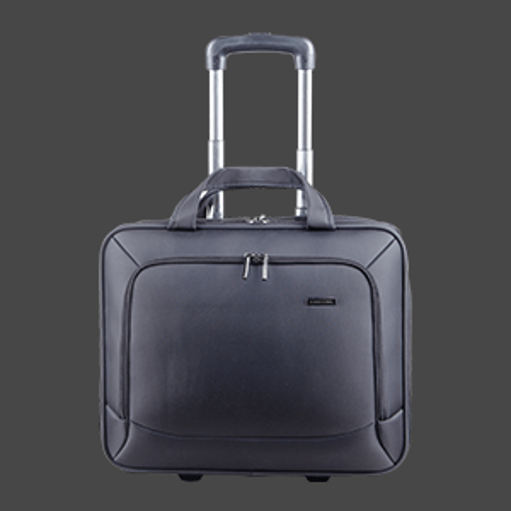 Kingsons Prime 15.6 inch Laptop Trolley Bag - Black - Shopping4Africa