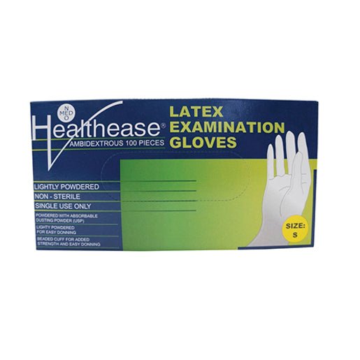 Latex Examination Gloves Lightly Powdered - Healthease 100 - Shopping4Africa