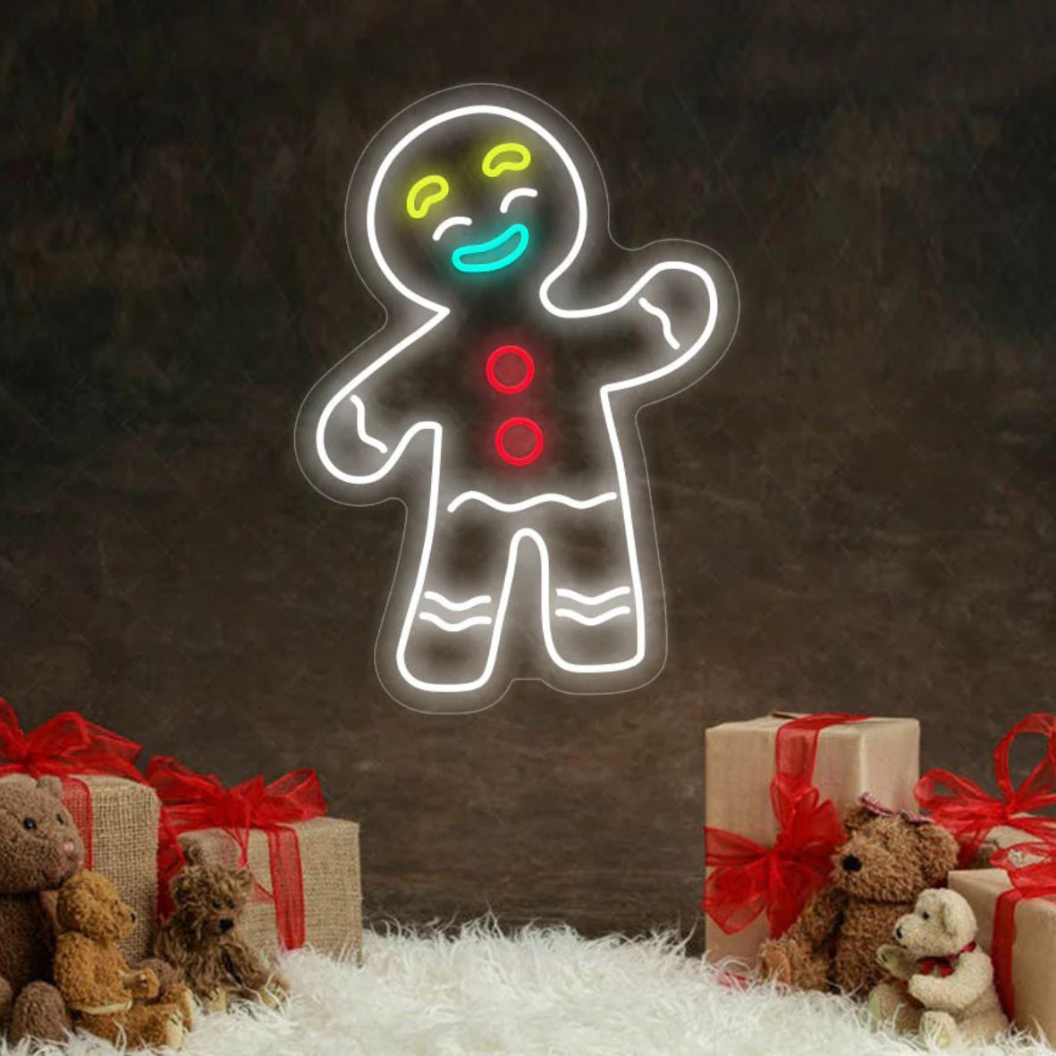LED Christmas Gingerbread man 30cm Indoor/Outdoor - Shopping4Africa