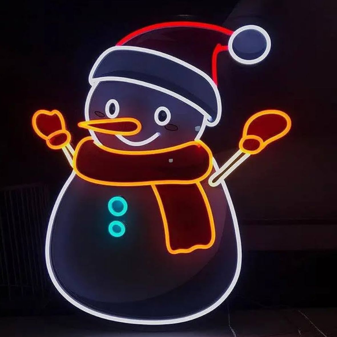 LED Christmas Snow Man 30cm Indoor/Outdoor - Shopping4Africa