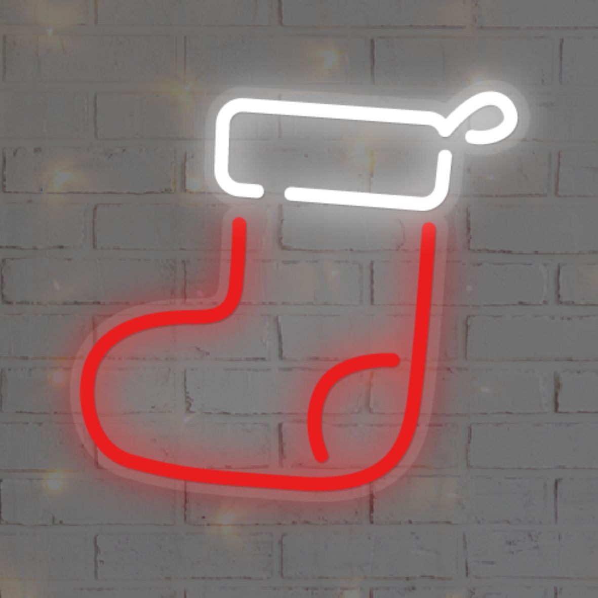 LED Christmas Stocking 30cm Indoor/Outdoor - Shopping4Africa