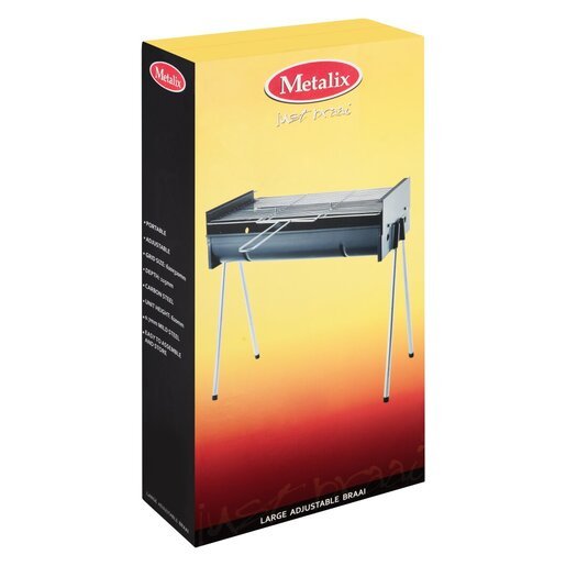 Metalix Adjustable Large Braai 452 - Shopping4Africa