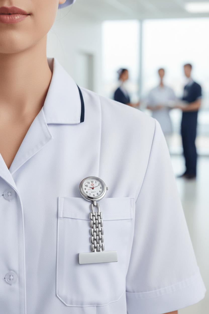 Nurses Watch Stainless Steel - Clinihealth 1 - Shopping4Africa