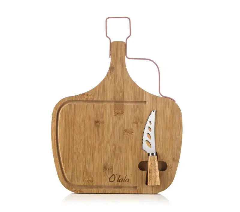 Olala Cheese Bamboo D Pink Board - Shopping4Africa