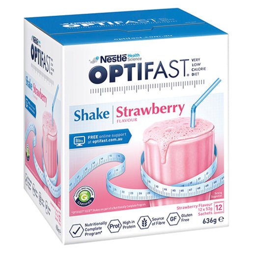 Optifast Shake Srawberry 12X53G~ - Shopping4Africa