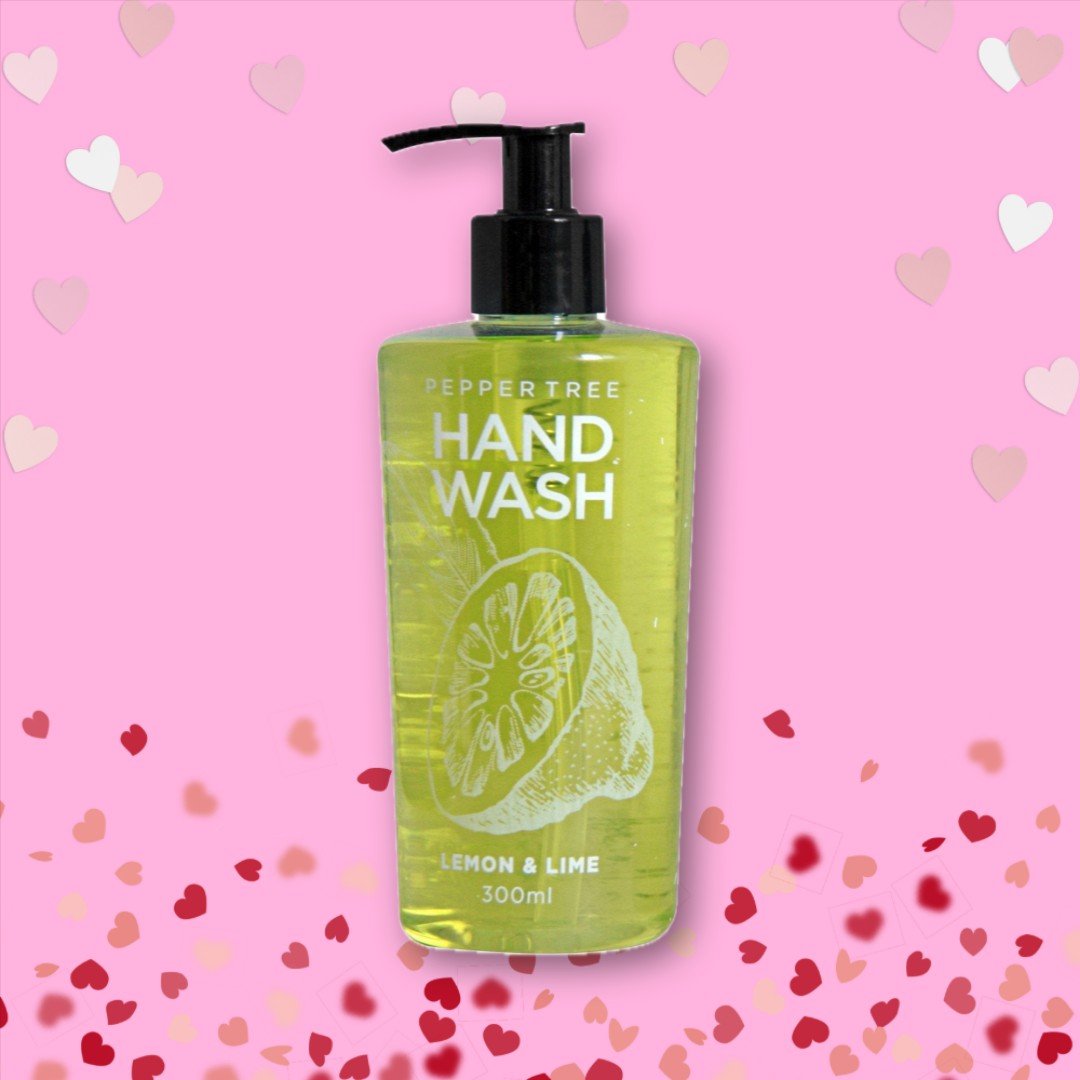 Pepper Tree Fruity Hand Wash 300ml Lemon & Lime Refreshing Citrus Cleanser Scented Soft Skin - Shopping4Africa