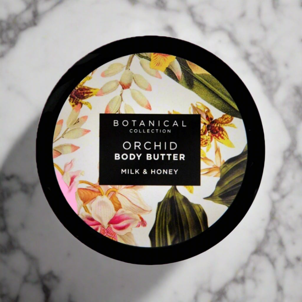 Pepper Tree Orchid Body Butter Milk & Honey Nourishing Body Cream 250ml Hydrating Skin Moisturiser - Shopping4Africa