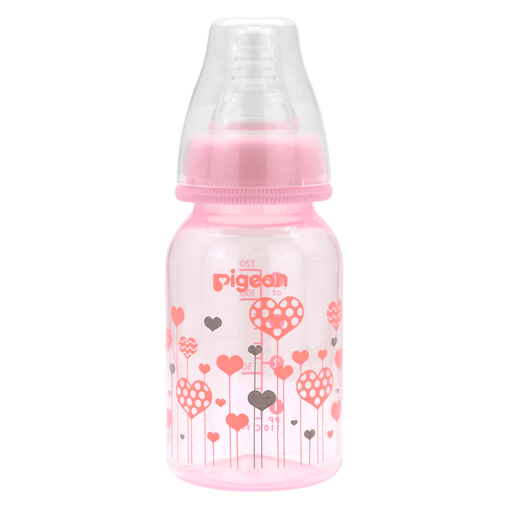 Pigeon Flexible Bottle Std Neck 120ml 0m+ Pink - Shopping4Africa