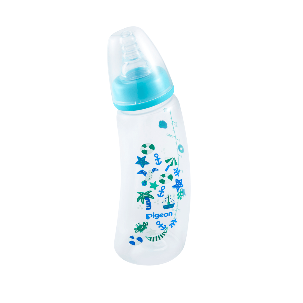 Pigeon Flexible Curve Bottle 250ml 0m+ Beach - Shopping4Africa