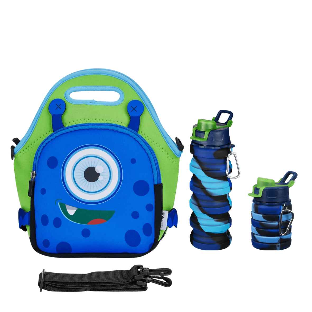 Quest Neoprene Lunch Bag - Monster & Water Bottle - Shopping4Africa