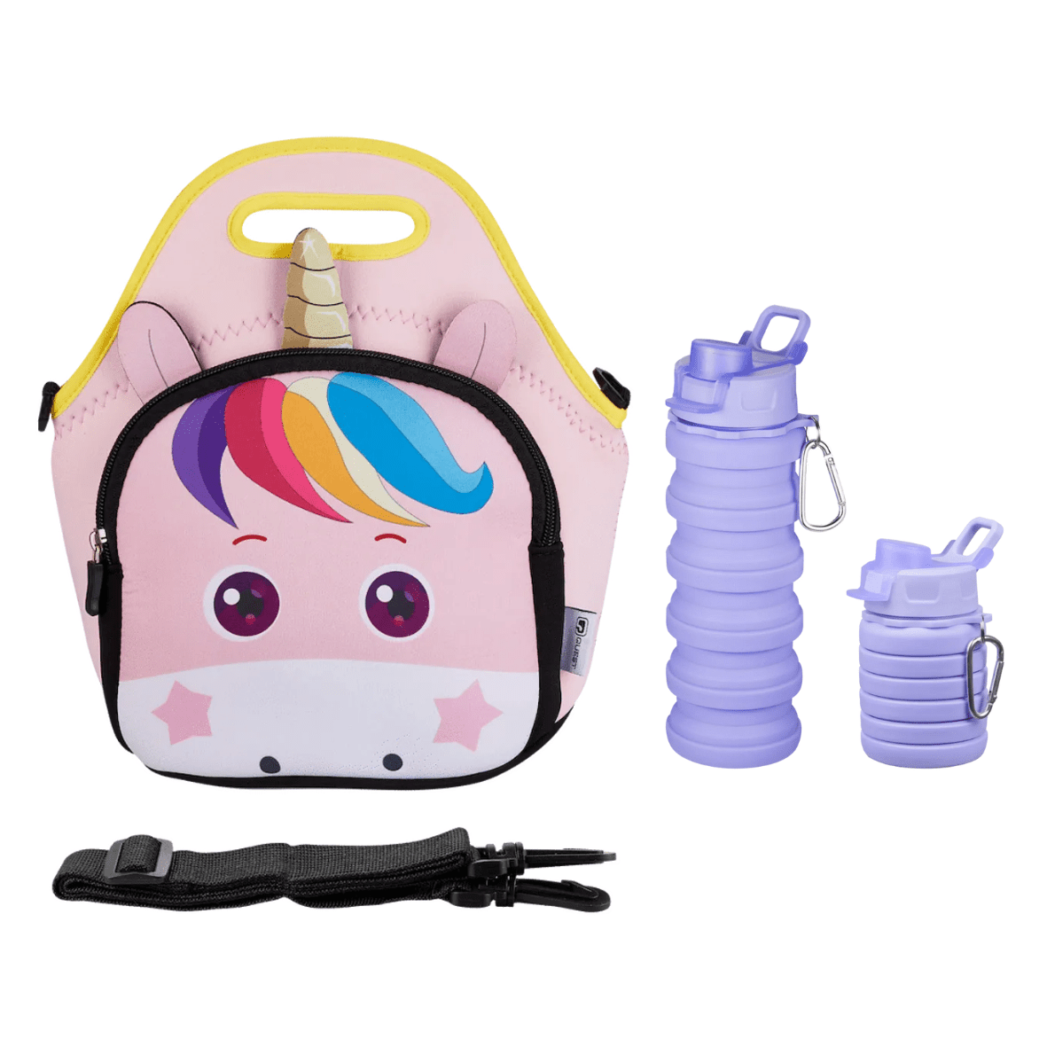 Quest Neoprene Lunch Bag - Unicorn & Water Bottle - Shopping4Africa