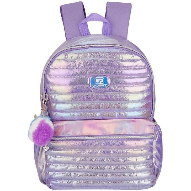 Quest Puffer Glamour Backpack - Purple - Shopping4Africa