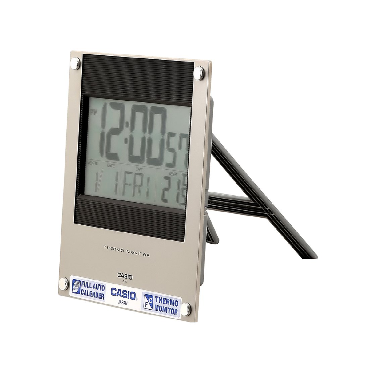 Casio Digital Wall Clock Thermometer ID-11S-2DF