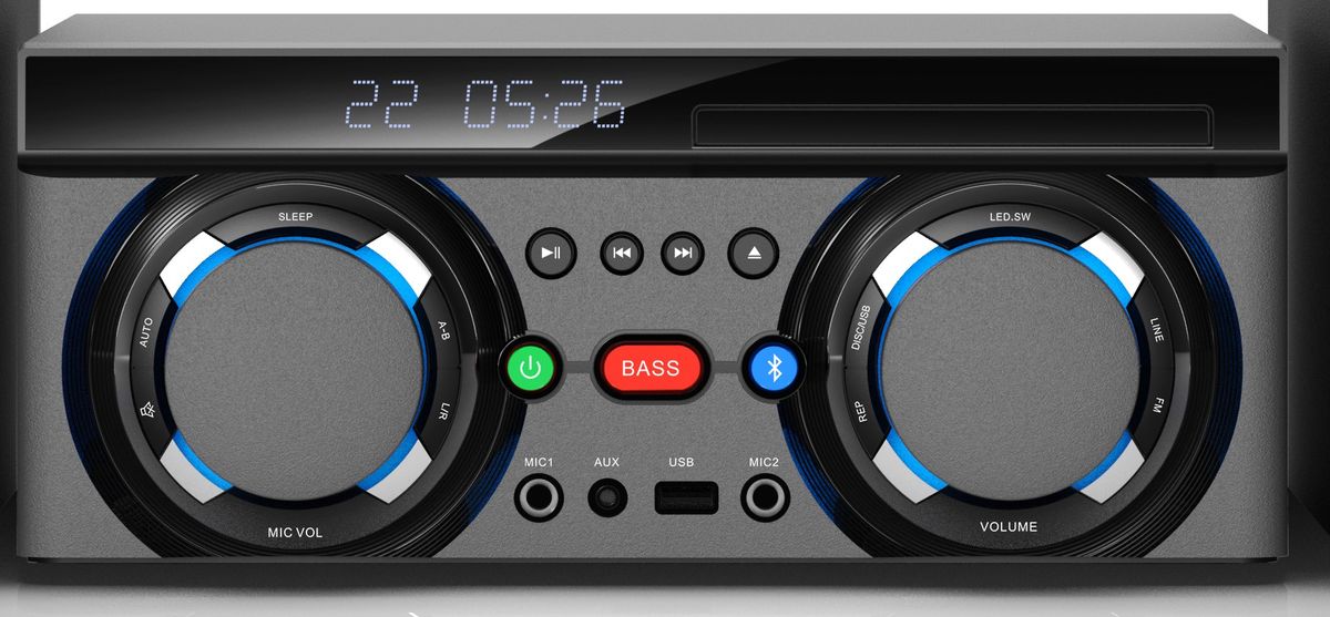 JVC Mini DVD Hi-Fi System MX-N530B