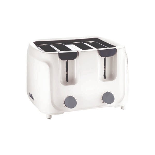 Salton ST4S - 09 Salton White Cool Touch 4 Slice Toaster - Shopping4Africa