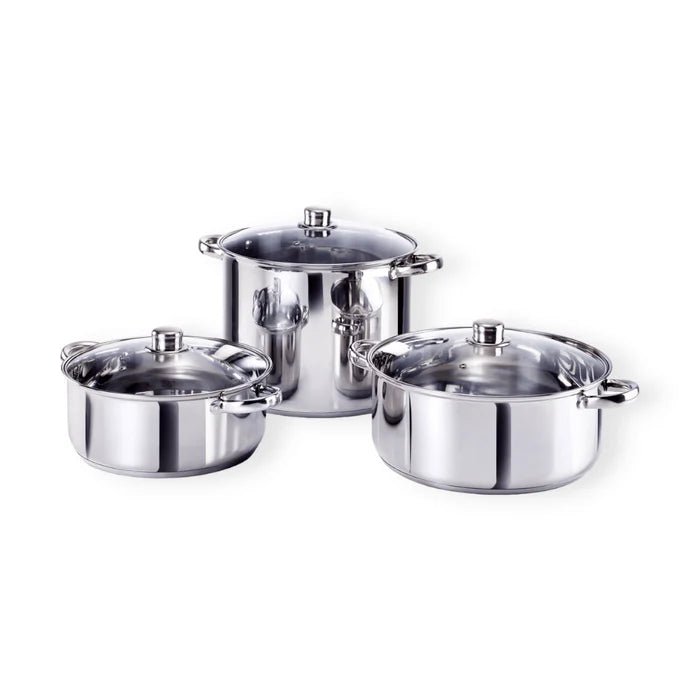Salton Stainless Steel 6 - piece Cookware SSFP6 - Shopping4Africa