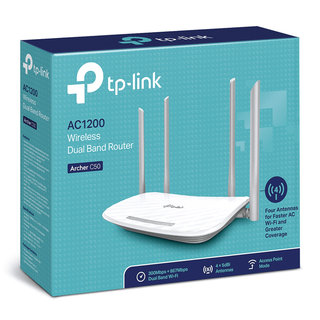 TP - Link Archer C50 AC1200 Dual - Band Wi - Fi Router - Shopping4Africa