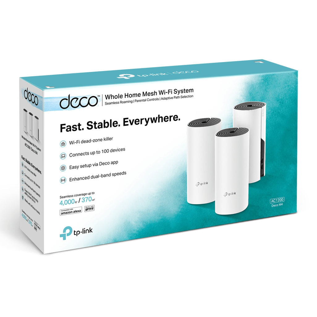 TP - Link Deco M4 AC1200 Whole - Home Mesh Wi - Fi System - Shopping4Africa