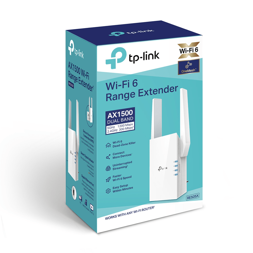 TP - Link RE505X AX1500 Wi - Fi 6 Range Extender - Shopping4Africa