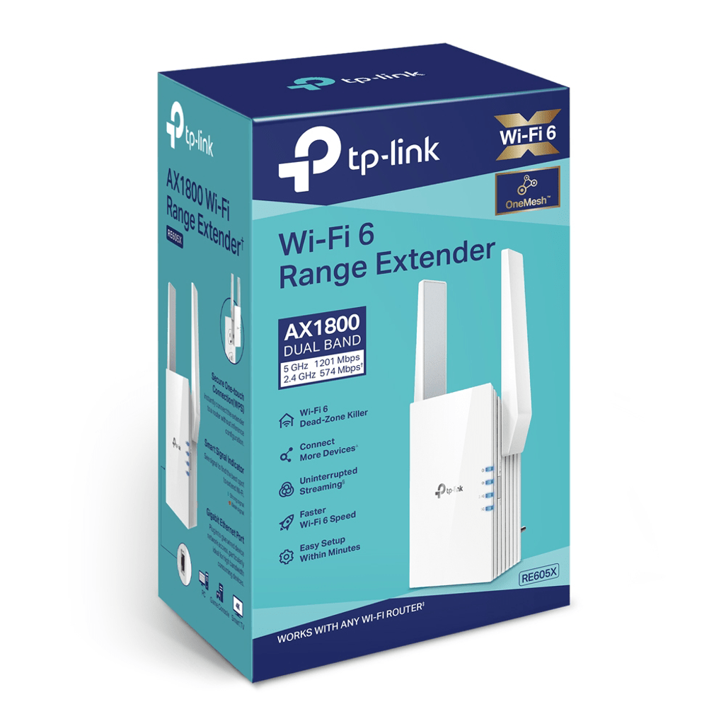 TP - Link RE605X AX1800 Wi - Fi 6 Range Extender - Shopping4Africa