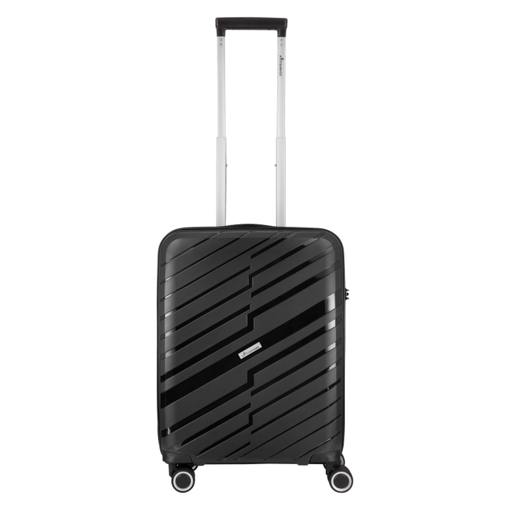 Travelwize Java PP 4 - Wheel Spinner Luggage - Black 55 - 75cm - Shopping4Africa