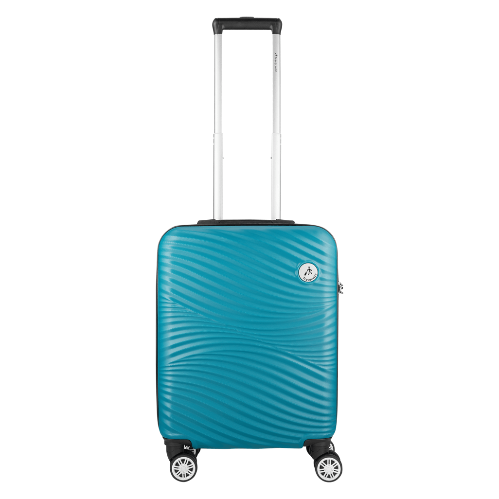 Travelwize Maui ABS 4 - Wheel Spinner 55cm Luggage - Ocean - Shopping4Africa