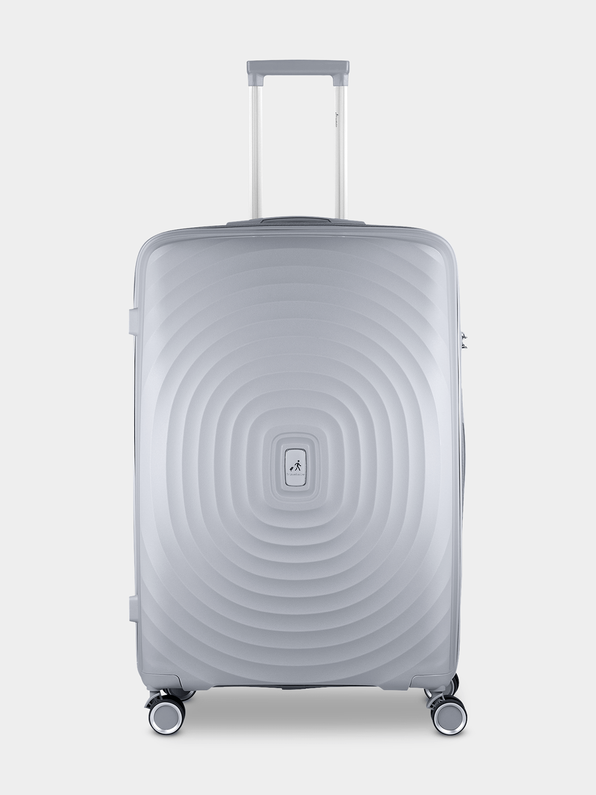 Travelwize Ripple PP 4 - Wheel Spinner Luggage Bag - Platinum - Shopping4Africa