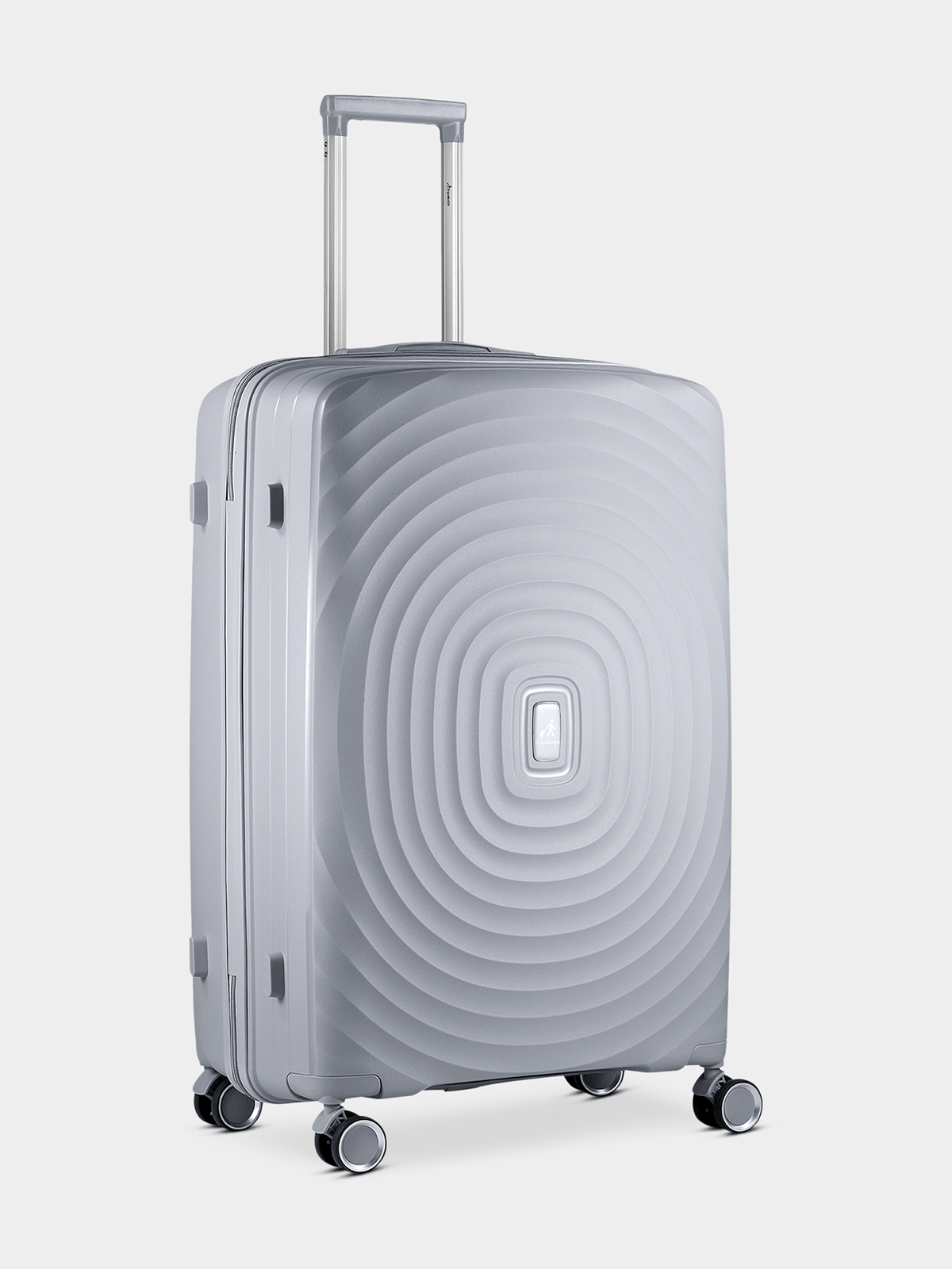 Travelwize Ripple PP 4 - Wheel Spinner Luggage Bag - Platinum - Shopping4Africa