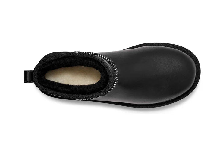 UGG Classic Ultra Mini Leather Regenerate Black - Shopping4Africa
