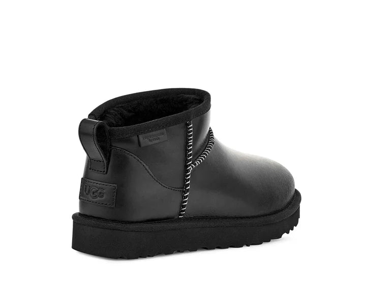 UGG Classic Ultra Mini Leather Regenerate Black - Shopping4Africa