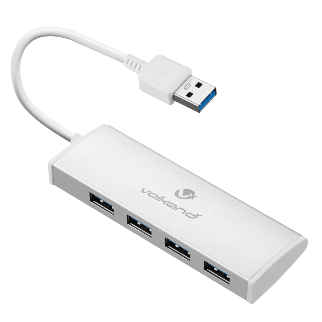 VolkanoX Media series 4 port USB hub with power cable - Shopping4Africa