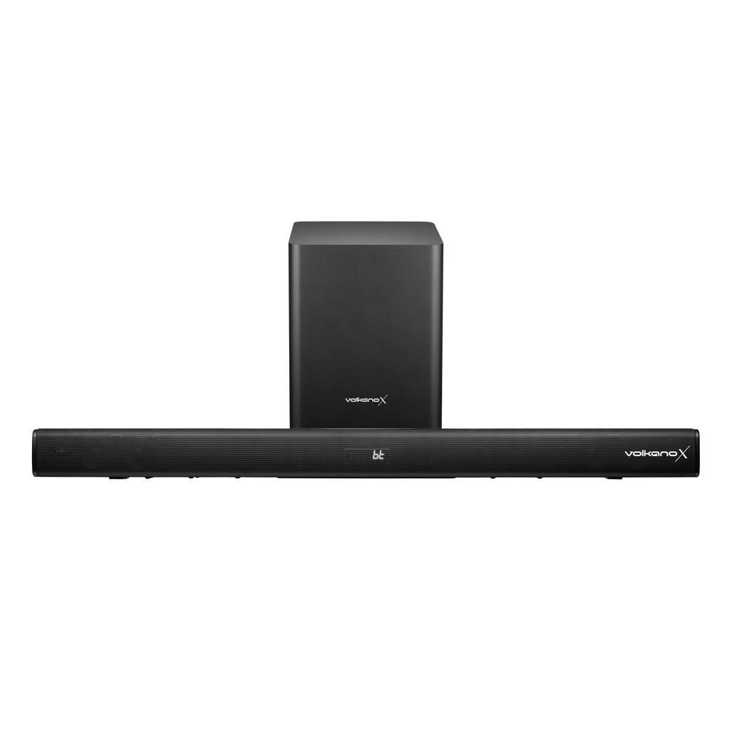 VolkanoX Supersonic 2 Series 2.1 200 W Soundbar System with Wireless Subwoofer - Black - Shopping4Africa