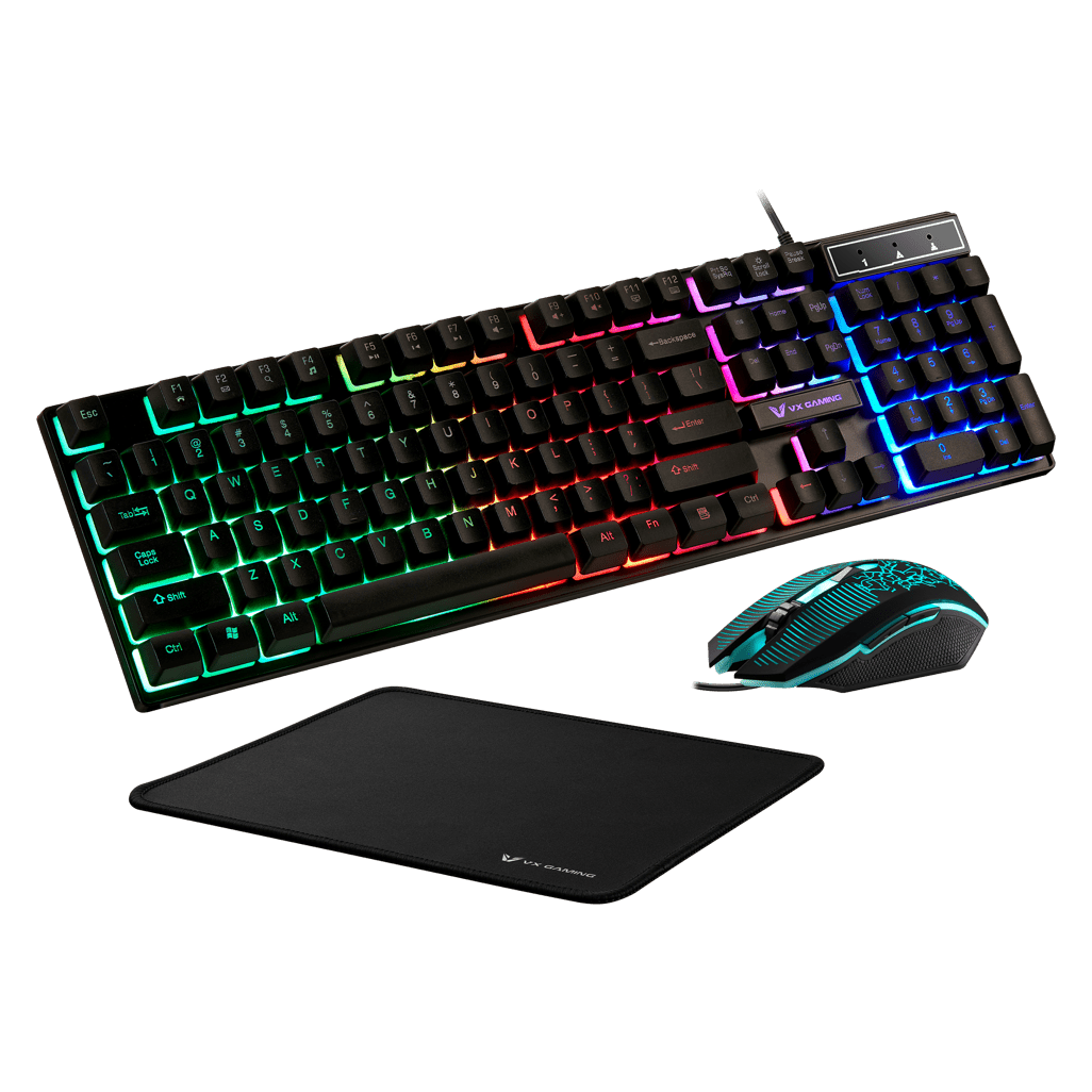 VX Gaming Artemis series 3 - in - 1 Combo KB, Mouse, Mousepad - Shopping4Africa