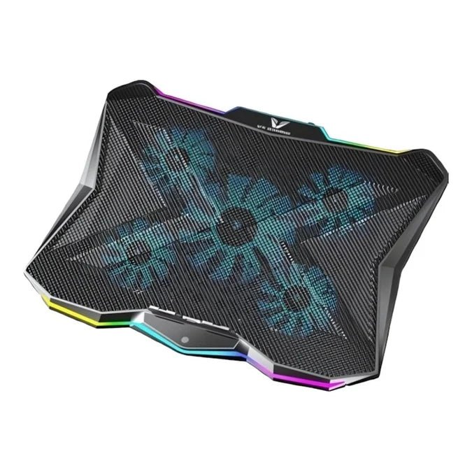 VX Gaming Boreas Series 5 Fan 17 - inch Notebook Cooling Stand VX - 208 - BK - Shopping4Africa