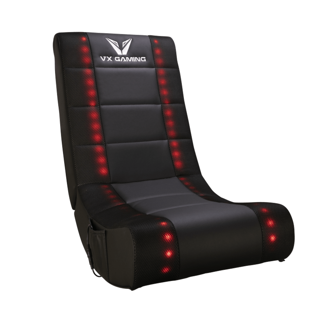 VX Gaming Electra Series Rocking Gaming Chair with LED lights - Shopping4Africa