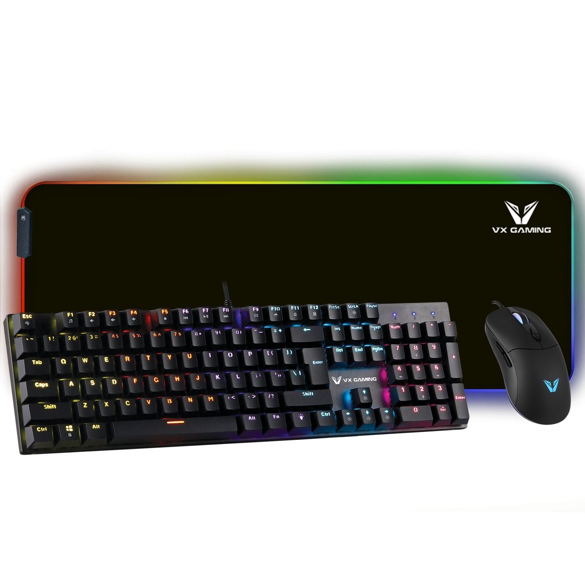 VX Gaming Helios Series 3 - in - 1 Gaming Combo VX - 148 - BK - Shopping4Africa