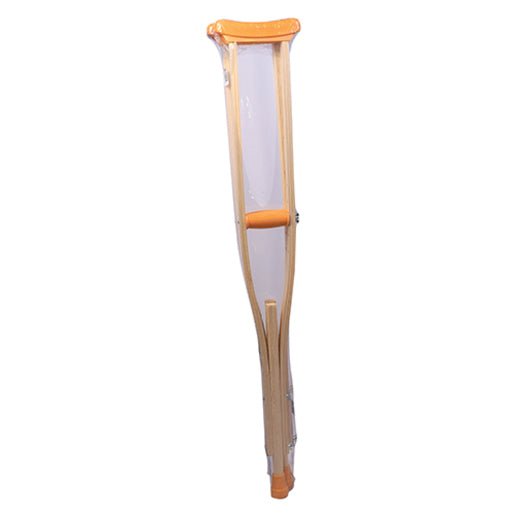 Wooden Underarm Crutches Medium 1 Pair - Shopping4Africa