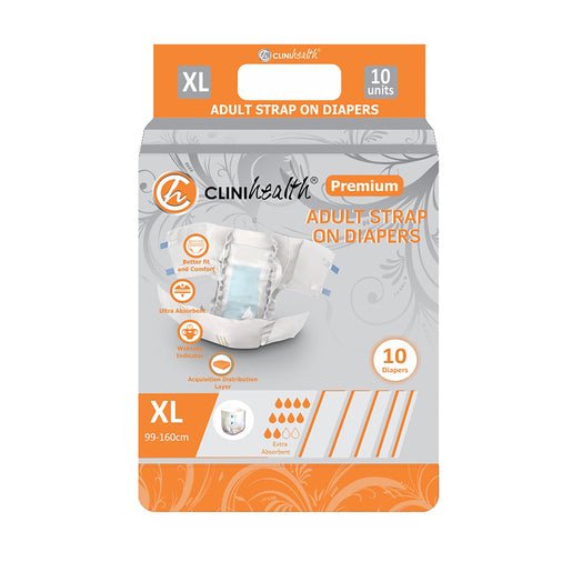 Adult Diapers Premium Strap-On X-LRG 10~ - Shopping4Africa