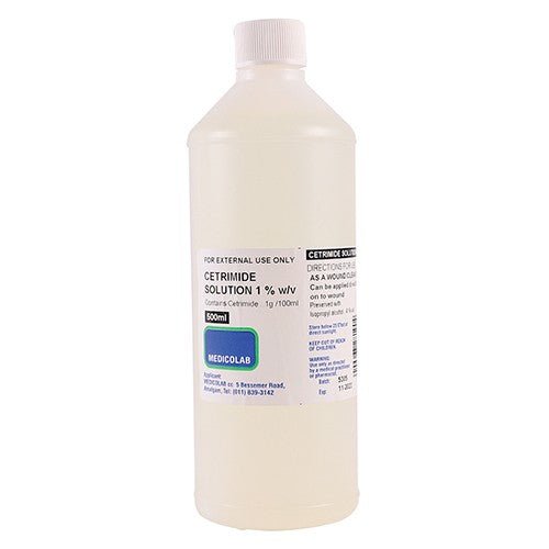 Cetrimide 1% Solution 500ML Medicolab - Shopping4Africa