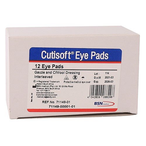 Eye Pad Cutisoft Non Sterile bsn 12s - Shopping4Africa