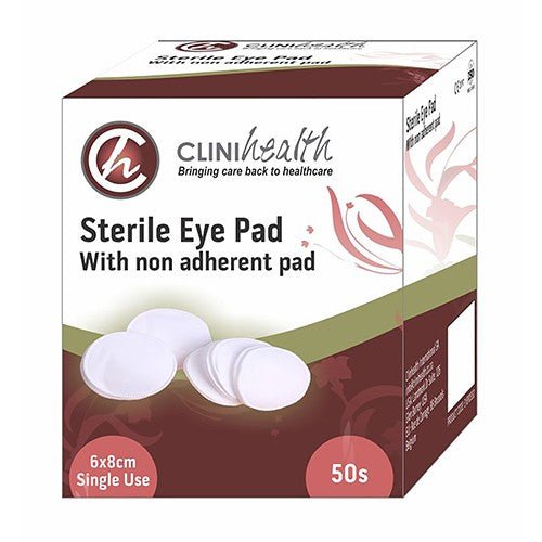 Eye Pad Sterile Non-Adh Clinihealth 50 - Shopping4Africa