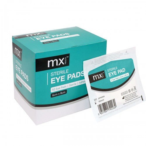Eye Pads mx Sterile 6x8cm 50 - Shopping4Africa