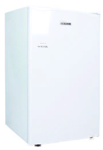 GOLDAIR 130L Bar Fridge GBF-130W White - Shopping4Africa