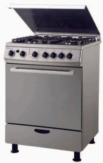 GOLDAIR 4 Gas Burner - Electric Oven - GGHE- 600S - Shopping4Africa