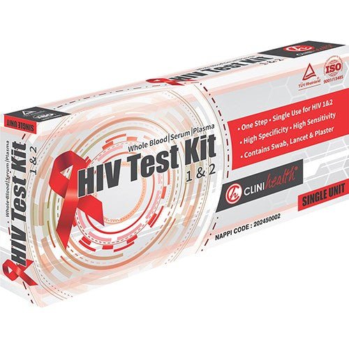 HIV TEST KIT SINGLES CLINIHEALTH 1 - Shopping4Africa