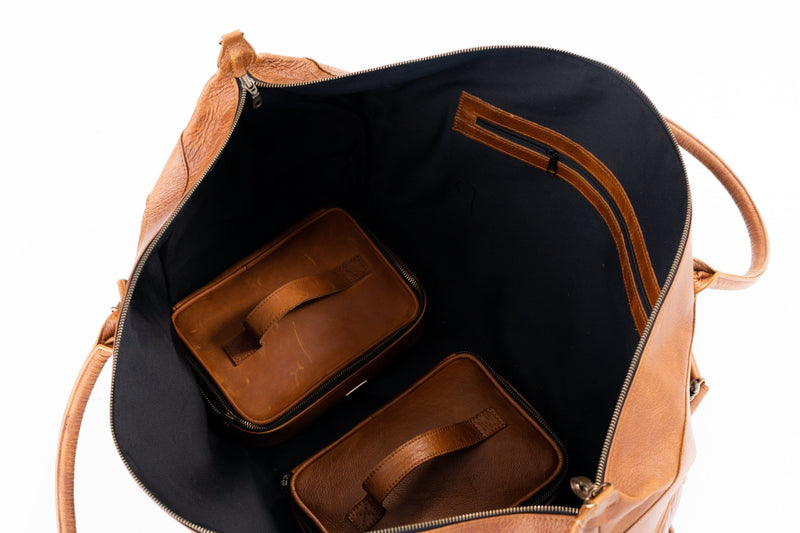 Jackson Leather Duffel Bag - Shopping4Africa