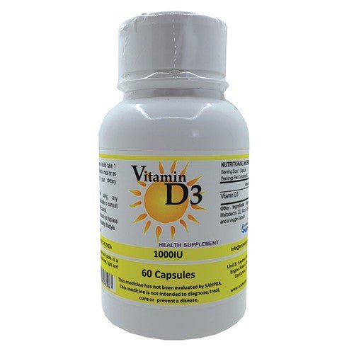 Vitamin d3 1000 iu caps 60 bioflora - Shopping4Africa